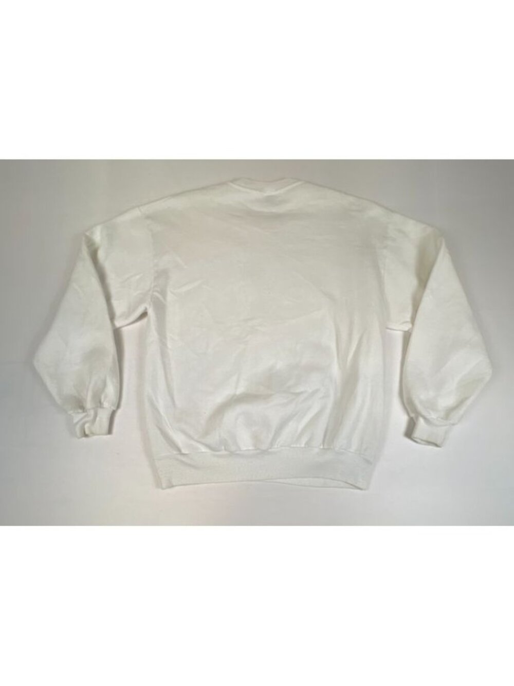 Vintage Jerzees Nativity Graphic Sweatshirt Mens Large White Made In USA - Picture 2 of 6